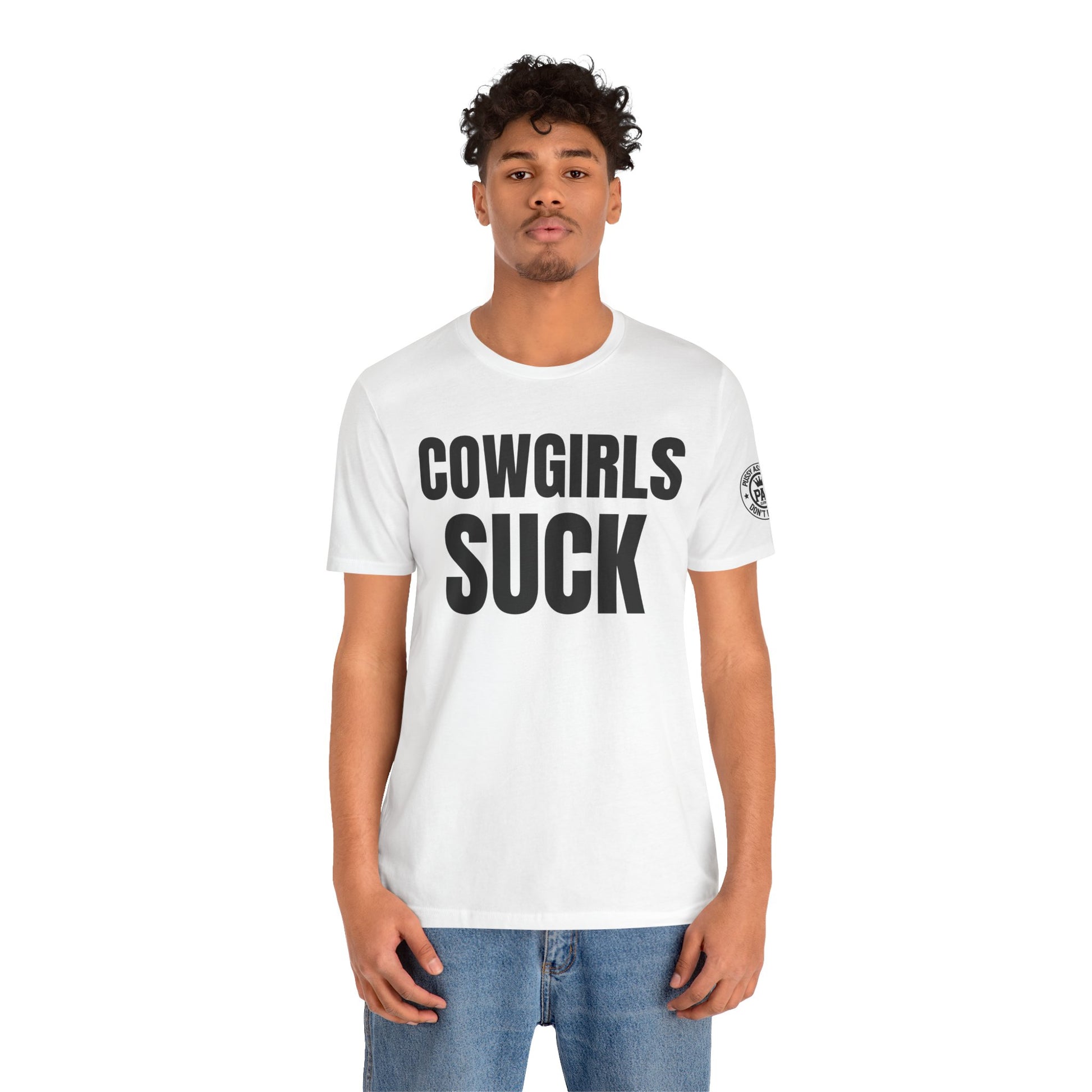Cowgirls Suck — Dallas Rivalry Tee — product photo 7