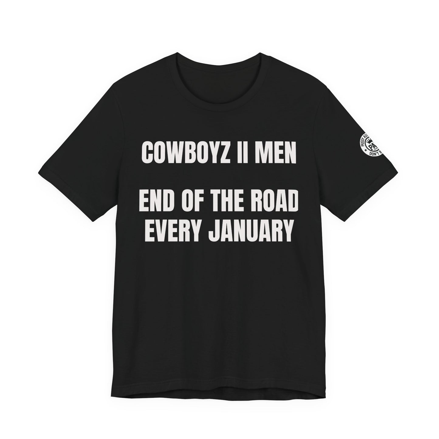 Cowboyz II Men — Dallas Rivalry Tee in Black