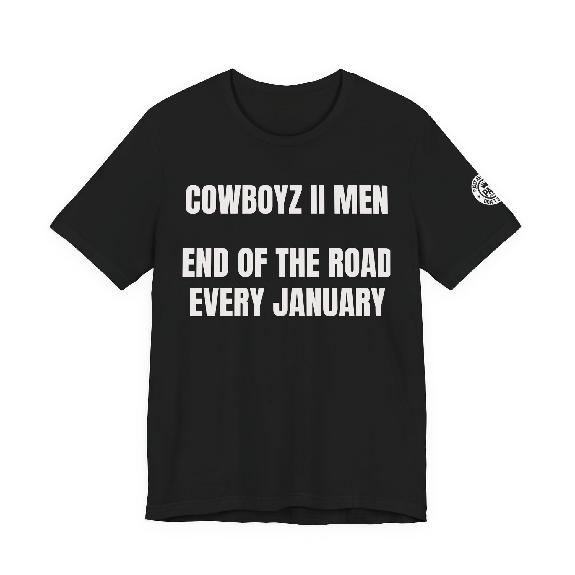 Cowboyz II Men — Dallas Rivalry Tee in Black