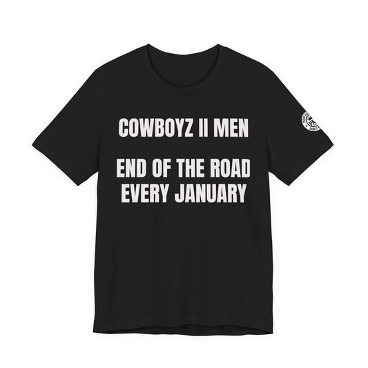 Cowboyz II Men — Dallas Rivalry Tee in Black