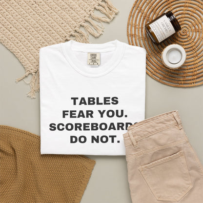White Buffalo rivalry shirt styled with tan clothing and accessories