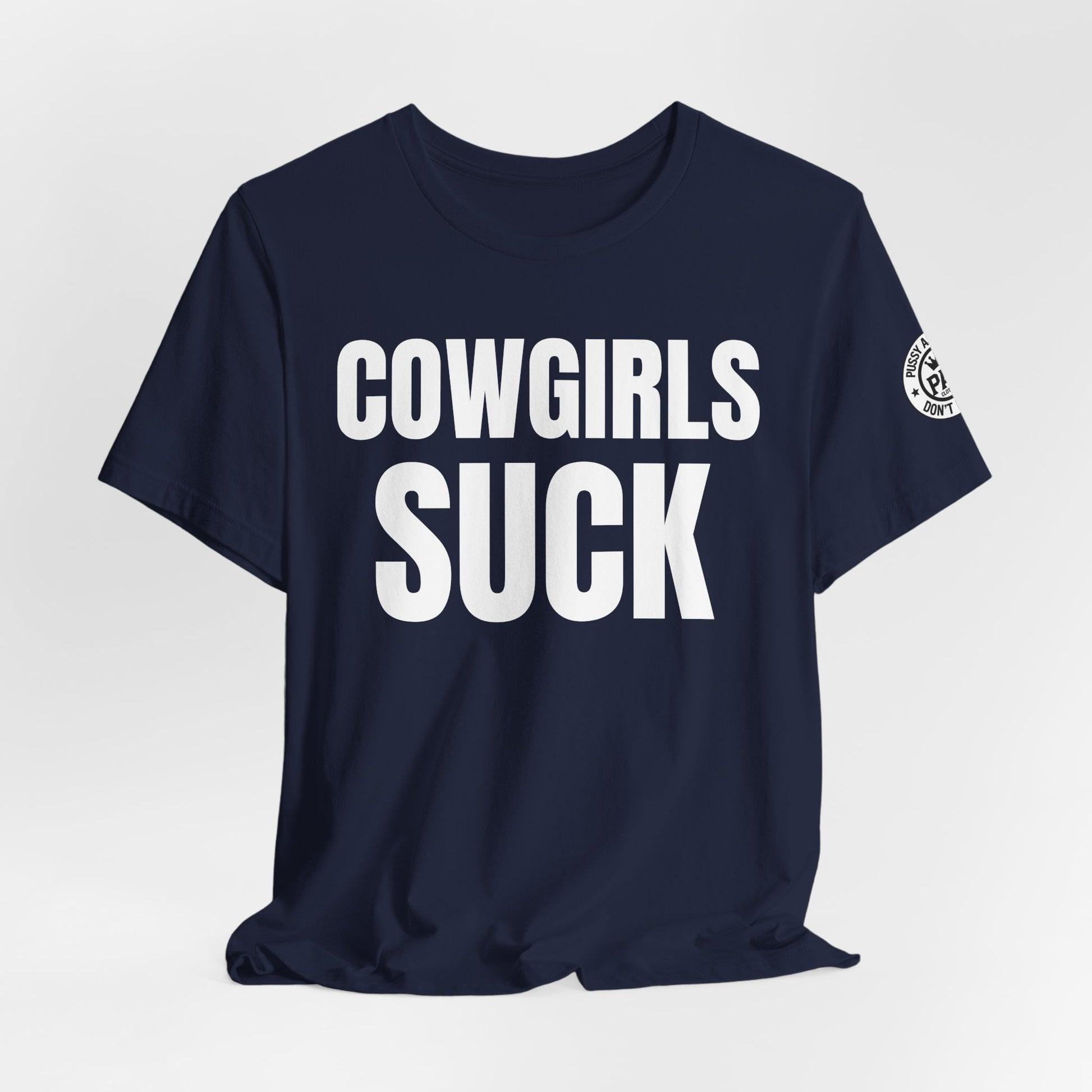 Cowgirls Suck — Dallas Rivalry Tee — product photo 14