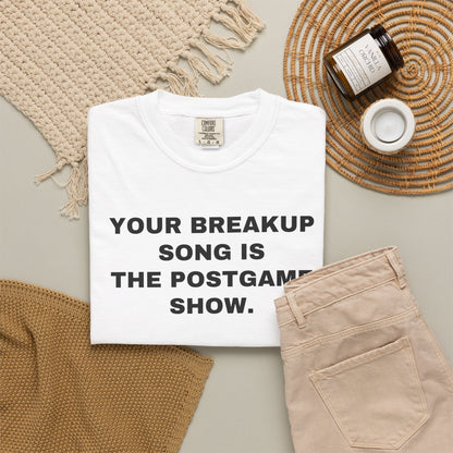 NASHVILLE FANS — YOUR BREAKUP SONG IS THE POSTGAME SHOW. — White shirt, lifestyle front view