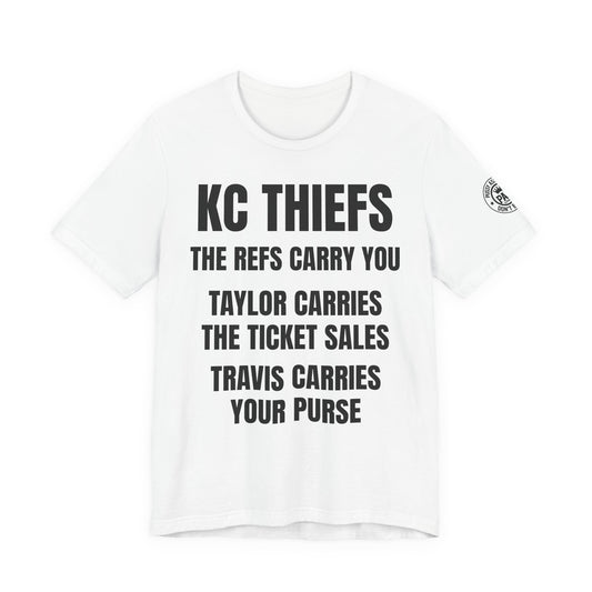 KC Thief's — Kansas City Rivalry Tee in White
