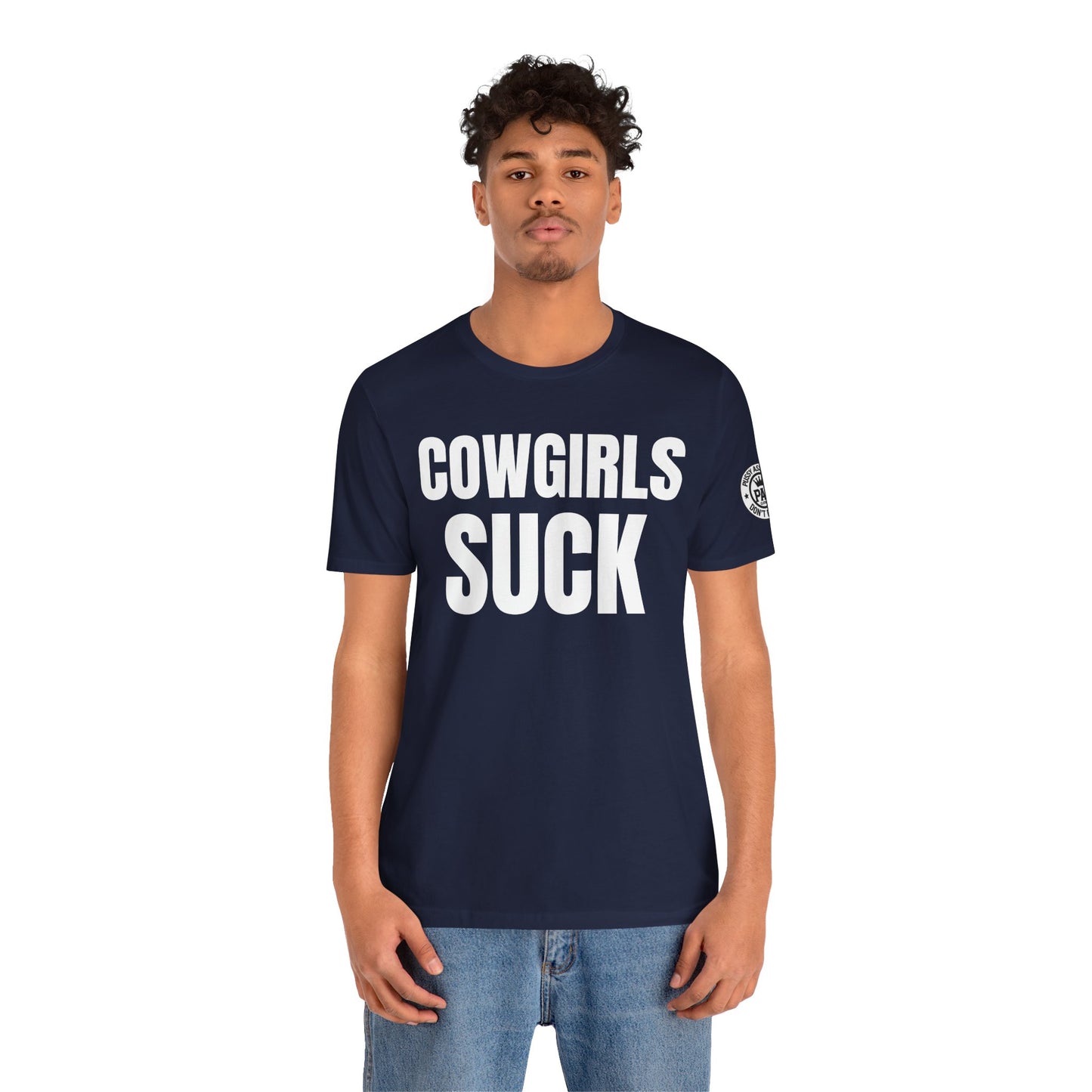 Cowgirls Suck — Dallas Rivalry Tee — product photo 16