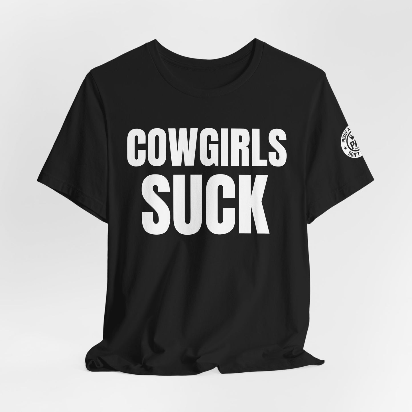 Cowgirls Suck — Dallas Rivalry Tee — product photo 9